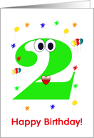 Green 2 yr birthday