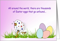 Walking Easter Egg