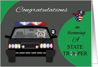 Congratulations on becoming a State Trooper with s Raccoon Officer card