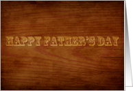 Fathers Day Wood...
