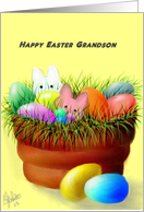 Easter,Grandson...