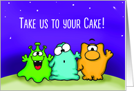 Take us to your cake...