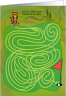 Tiger Golf Maze -...
