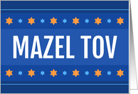Mazel tov,...