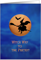 Witch way to the...