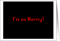 I'm so Horny -...