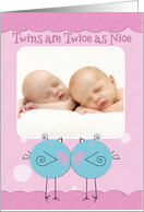 Twin Girls Birth...