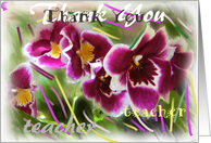 To My Teacher, Thank...