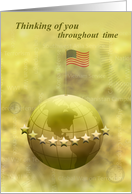 Throughout Time Gold Star Mother’s Day card