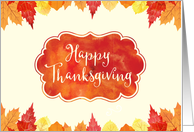 Happy Thanksgiving -...