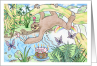 Birthday Sloth