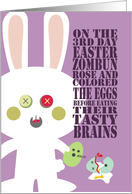 Zombie bunny eating...