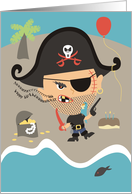 Pirate on treasure...