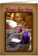 Tea Time Invitation,...