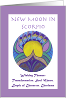 New Moon in Scorpio...