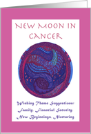 New Moon in Cancer...