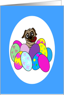 Easter Egg Pug Dog