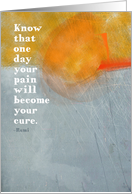 Pain and Healing...