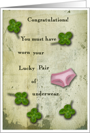 Lucky Pair Underwear...