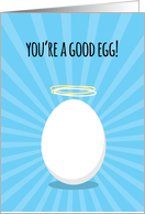 Thank You for Volunteering, You’re a Good Egg card