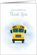 Thank You School Bus...