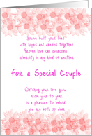 For a Special Couple...