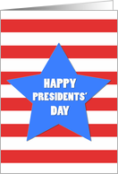 Happy Presidents’ Day Big Star card