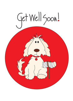 Get Well for Pet Dog...