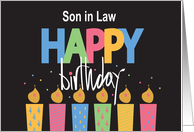 Birthday for Son in...