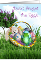 Easter Frog Egg in...
