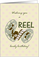 Film reels birthday...