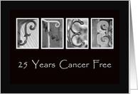 25 Years - Cancer...