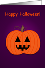Jack O’Lantern Halloween Card