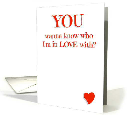 A Sweet and Sexy Reminder To the One You Love card (1392700)