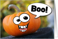 Boo! Funny Pumpkin...