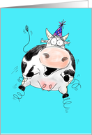 Springy Cow Cartoon...