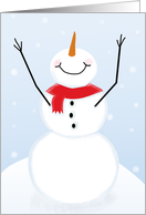 Joyous Snowman...