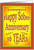 36 YEARS Happy Sober...