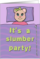 Girl's Slumber Party...
