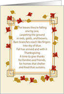 Fall thanksgiving...