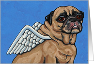Pug Dog Wings Angel...