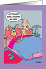 Funny old age birthday cartoon card