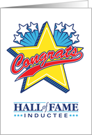 Congratulatuions Hall of Fame Inductee Generic card