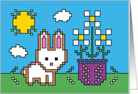 Easter 8 Bit Rabbit...