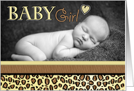 Baby Girl Leopard...