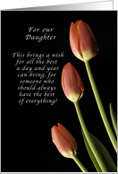 For our Daughter,...