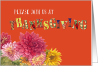 Thanksgiving Invite...