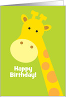 Giraffe Birthday...