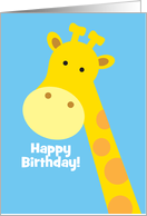 Giraffe Birthday...