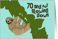 Sloth 70th Birthday